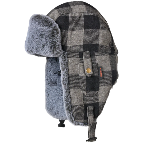 Buffalo Check Aviator Hat by Tough Duck -  WA67