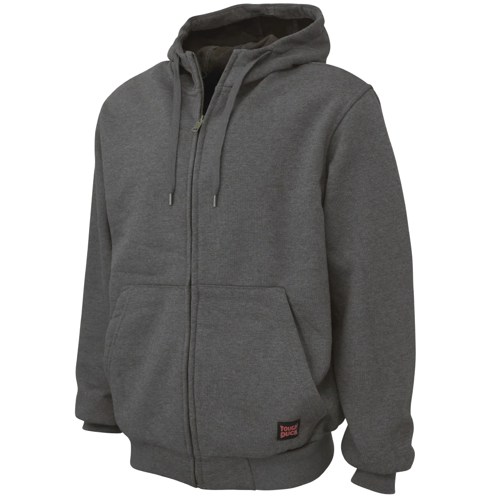 Fleece Zip Up Hoodie by Tough Duck - Style WJ21
