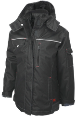 Women's Poly Oxford 3-In-1 Parka - by Tough Duck - Style WJ28