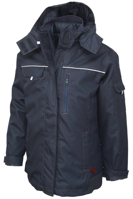 Women's Poly Oxford 3-In-1 Parka - by Tough Duck - Style WJ28