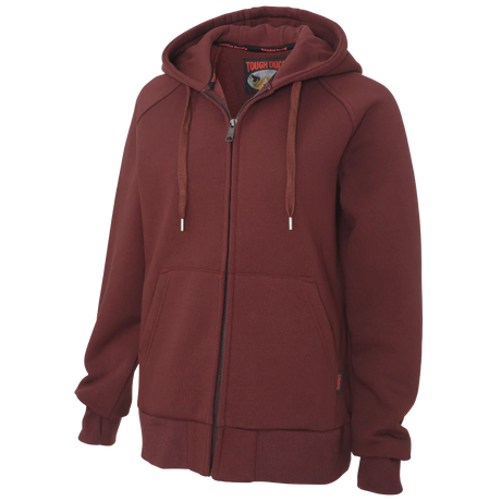 Women's Fleece Zip Hoodie by Tough Duck - Style WJ36
