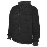 Hooded Freezer Jacket With Primaloft Insulation by Tough Duck - Style WJ38