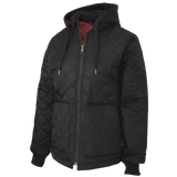 Women's Hooded Freezer Jacket With Primaloft Insulation by Tough Duck - Style WJ39