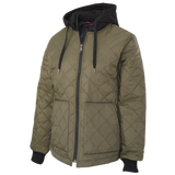 Women's Hooded Freezer Jacket With Primaloft Insulation by Tough Duck - Style WJ39