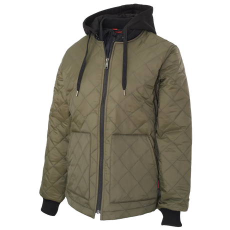 Women's Hooded Freezer Jacket With Primaloft Insulation by Tough Duck - Style WJ39