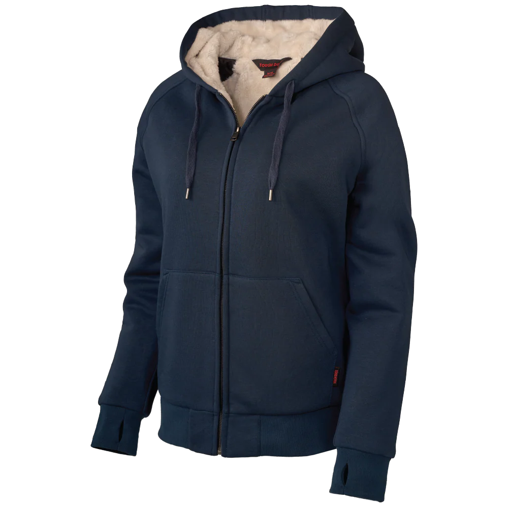 Women's Plush Pile-Lined Hoodie by Tough Duck - Style WJ43