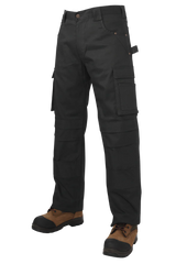 Relaxed Fit Flex Twill Carpenter Pant by Tough Duck - Style WP05
