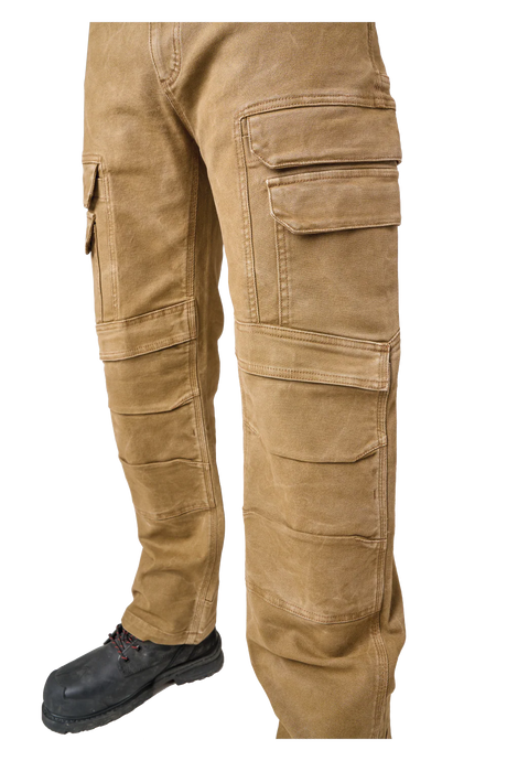 Tough Flex Washed Duck Cargo Pant by Tough Duck - Style WP15