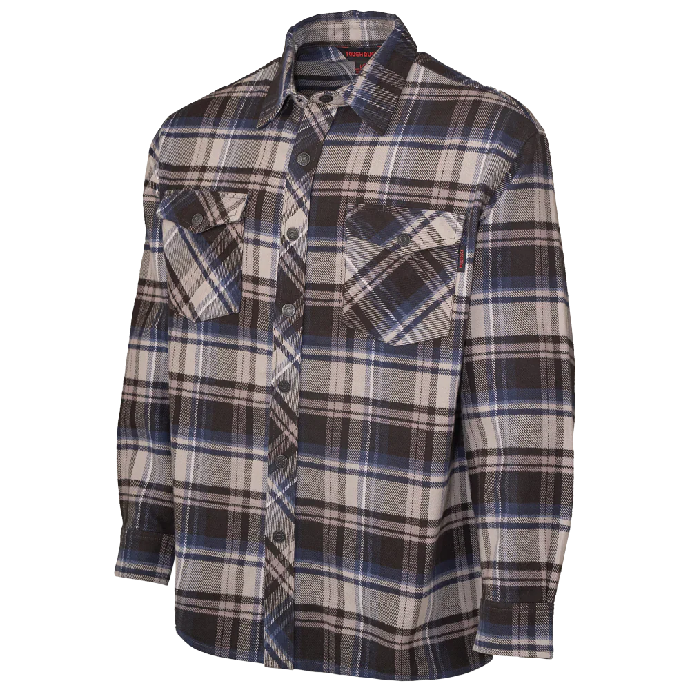Heavy Flannel Overshirt  by Tough Duck - Style WS04