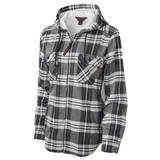 Women’s Plush Pile-Lined Hooded Flannel by Tough Duck - Style WS12