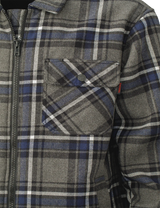 Sherpa Bonded Flannel Jac-Shirt by Tough Duck - Style WS15