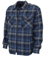 Sherpa Bonded Flannel Jac-Shirt by Tough Duck - Style WS15