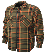 Sherpa Bonded Flannel Jac-Shirt by Tough Duck - Style WS15