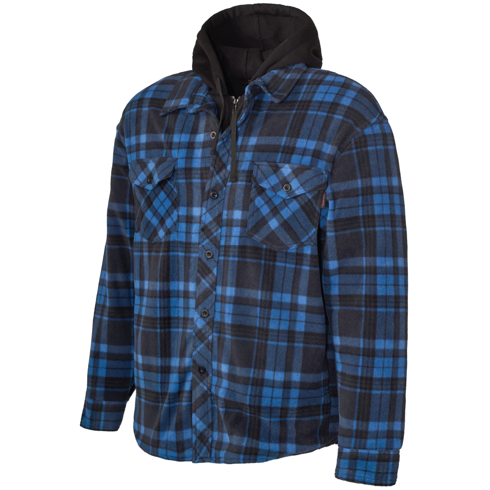 Sherpa Lined Fleeced Jac-Shirt by Tough Duck - Style WS16