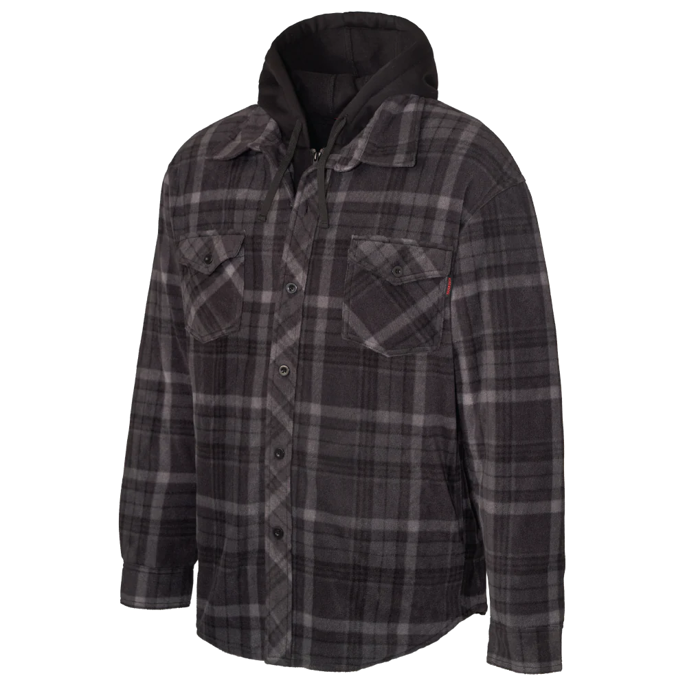 Sherpa Lined Fleeced Jac-Shirt by Tough Duck - Style WS16