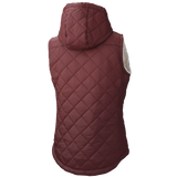 Women's Quilted Sherpa-Lined Vest by Tough Duck - Style WV10