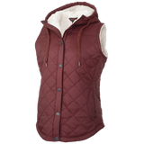 Women's Quilted Sherpa-Lined Vest by Tough Duck - Style WV10
