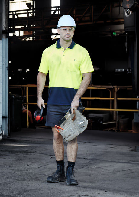 Hi Vis Basic Short Sleeve Polo by Syzmik Workwear - Style ZH231
