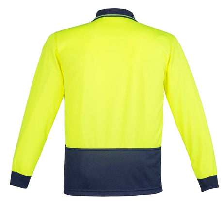 Hi Vis Basic Long Sleeve Polo by Syzmik Workwear - Style ZH232