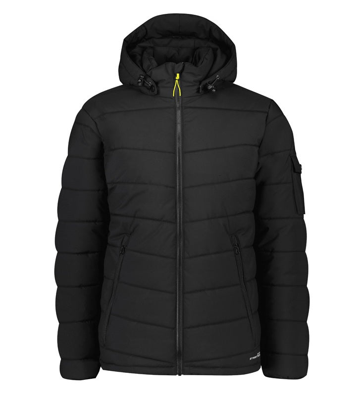 Unisex Streetworx Hooded Puffer Jacket by Syzmik Workwear - Style ZJ240