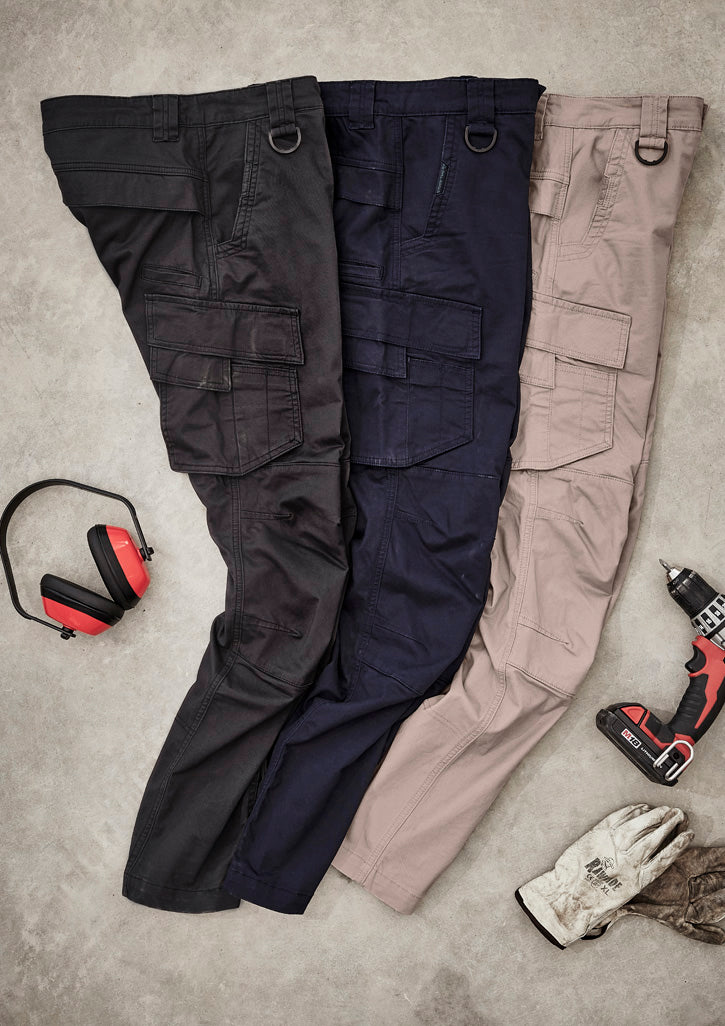 Mens Streetworx Curved Cargo Pant by Syzmik Workwear - Style ZP360