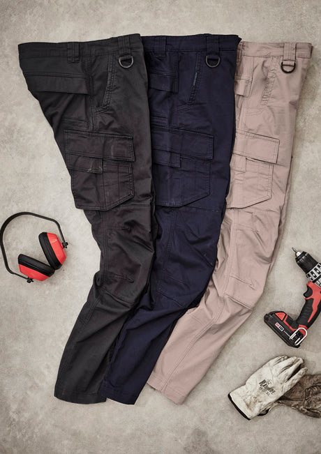 Mens Streetworx Curved Cargo Pant by Syzmik Workwear - Style ZP360