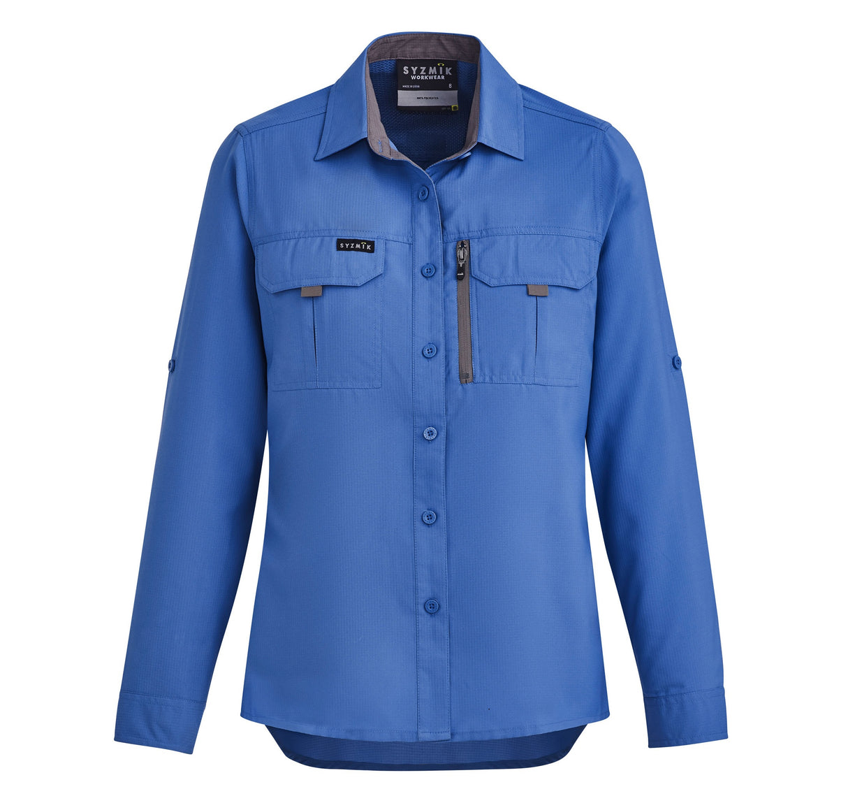 Women's Outdoor Long Sleeve Shirt by Syzmik Workwear - Style ZW760