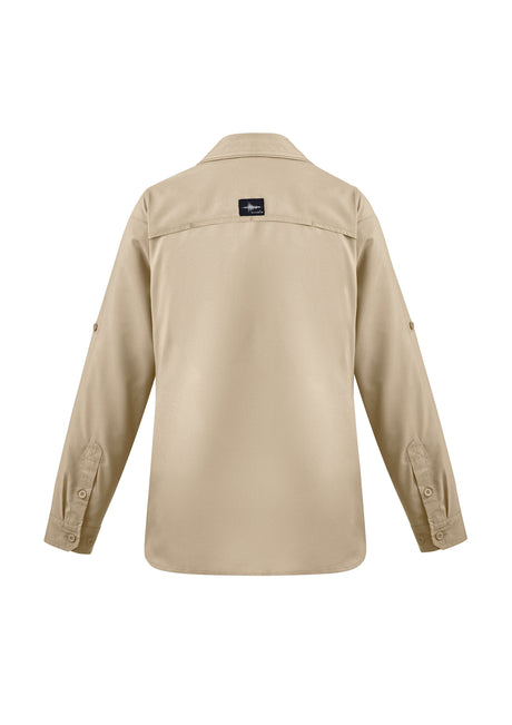 Women's Outdoor Long Sleeve Shirt by Syzmik Workwear - Style ZW760