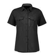 Women's Outdoor Short Sleeve Shirt by Syzmik Workwear - Style ZW765