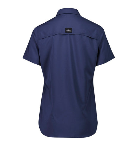 Women's Outdoor Short Sleeve Shirt by Syzmik Workwear - Style ZW765