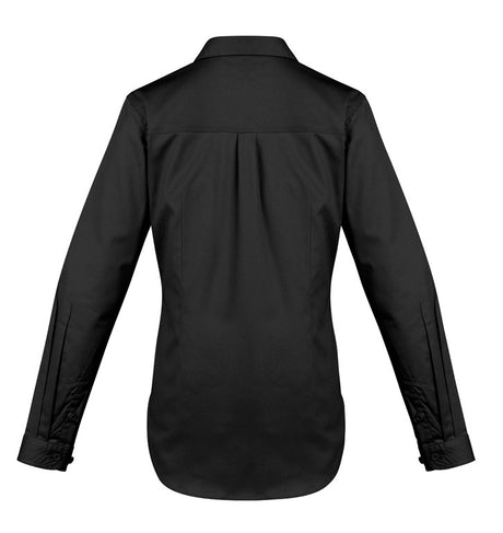 Women's Lightweight Tradie Long Sleeve Shirt by Syzmik Workwear - Style ZWL121