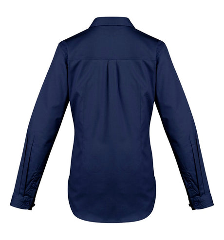 Women's Lightweight Tradie Long Sleeve Shirt by Syzmik Workwear - Style ZWL121