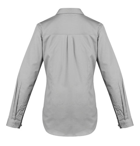 Women's Lightweight Tradie Long Sleeve Shirt by Syzmik Workwear - Style ZWL121