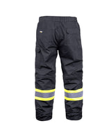 Black Hi-Vis Airflow Pants with Removable Legs by Terra Workwear - Style 116628