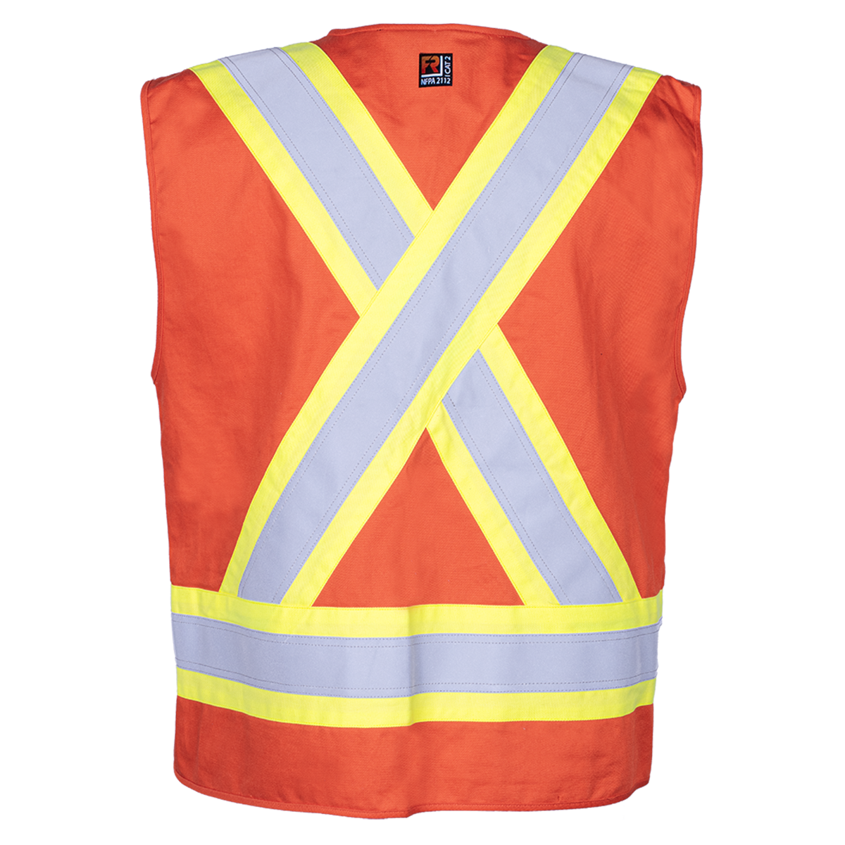 Orange Hi-Vis FR Safety Vest by Horizon FR - Style 116633MH