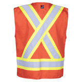 Orange Hi-Vis FR Safety Vest by Horizon FR - Style 116633MH