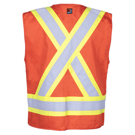 Orange Hi-Vis FR Safety Vest by Horizon FR - Style 116633MH