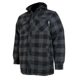 Flannel Lined Shirt with Hood by GATTS Workwear - Style626DCF