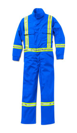 Rasco FR Contractor Coverall with CSA Trim - Royal Blue Style FR3306