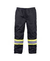 Black Hi-Vis Airflow Pants with Removable Legs by Terra Workwear - Style 116628