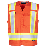 Orange Hi-Vis FR Safety Vest by Horizon FR - Style 116633MH