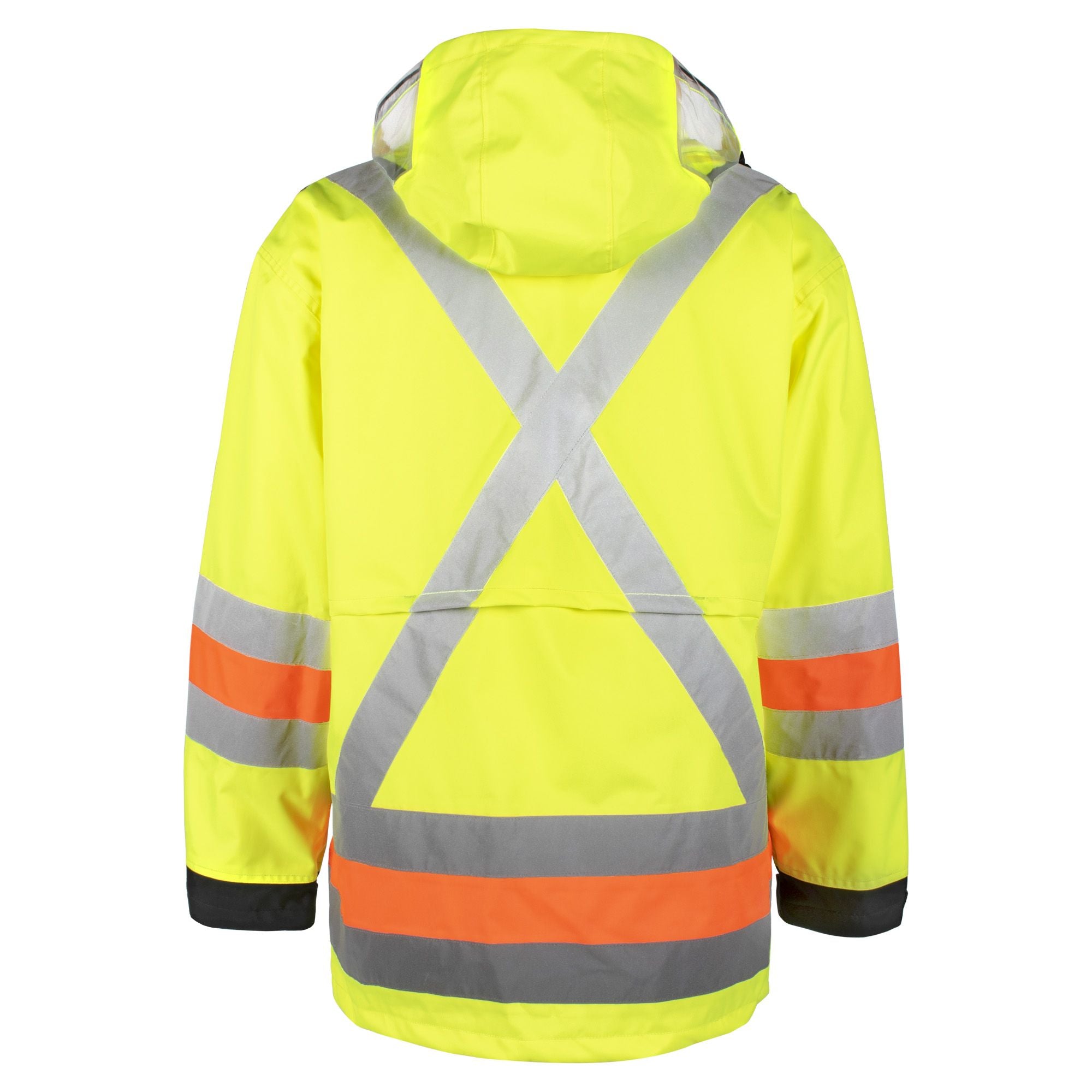 Hi-Vis Waterproof Traffic Jacket by Holmes Workwear - Style