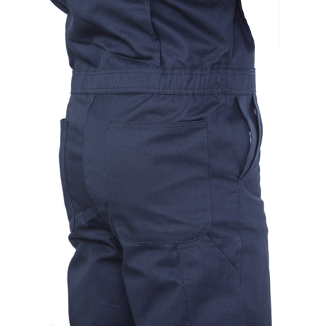 Navy Unlined Twill Coverall By Tough Duck - Style I063