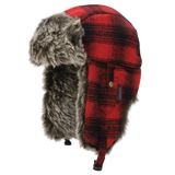 Plaid Aviator Hat by Tough Duck - Style i15616
