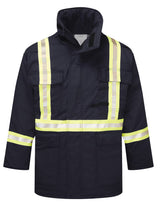 IFR Avenger 3215 insulated parka — Navy, front view