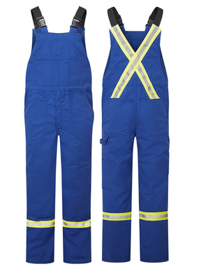 Royal Blue Avenger 9 oz FR Bib Pants by IFR Workwear, Style 122