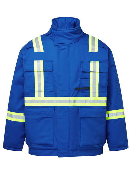 IFR Avenger 216 insulated bomber — Royal Blue, front view