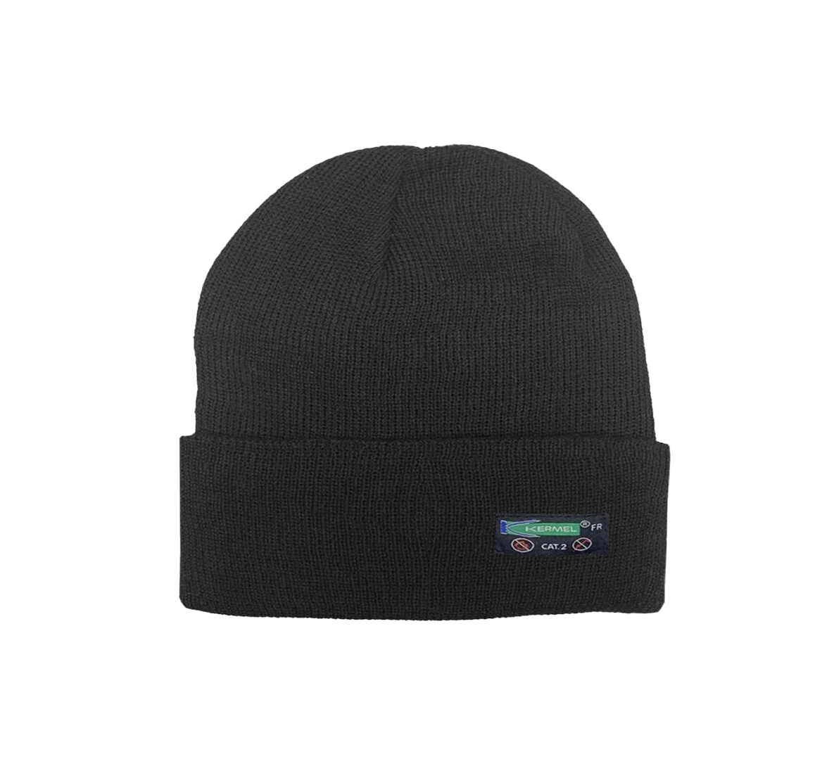 Rasco 13.3 oz. FR Kermel Utility Beanie - Style FR7302 - Black