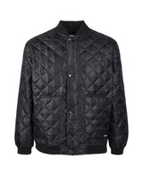 Black Quilted Freezer Jacket By TERRA Workwear - Style 100302