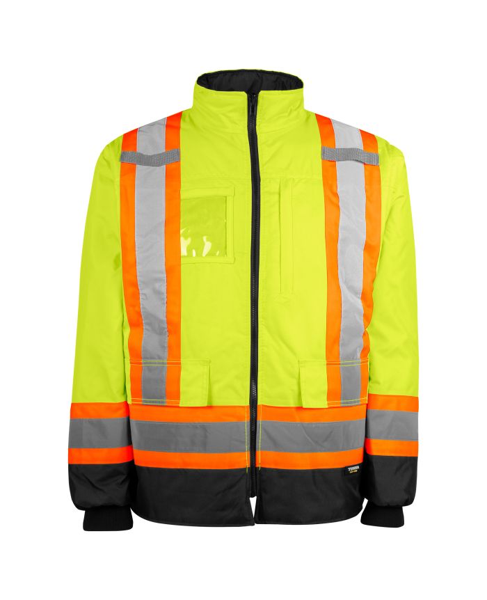 Hi-Vis 7-In-1 Jacket by TERRA Workwear - Style 116501 – Canadian